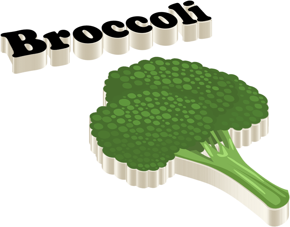 Broccoli Clipart (1920x1200), Png Download