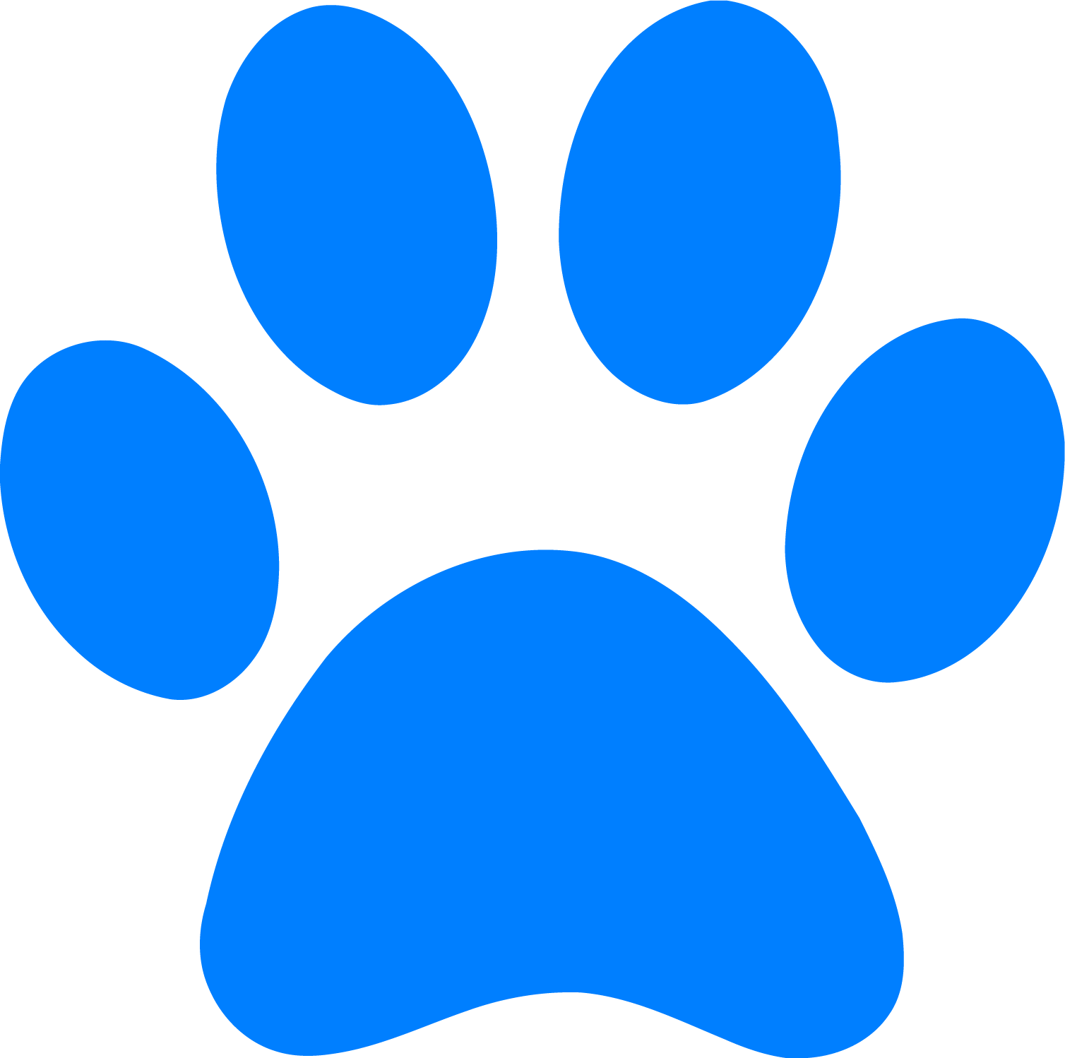 Banner Freeuse Library Blue S Clues Clip Art And Png - Blues Clues Paw Transparent Png (1508x1498), Png Download