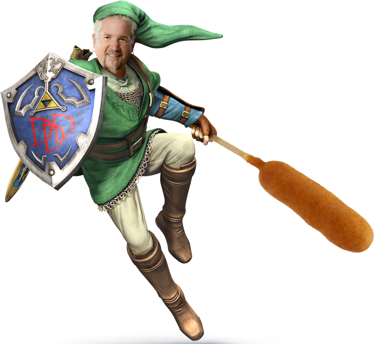 Is There Any Value Left In Guy Fieri Memes - Legend Of Zelda Link Official Art Clipart (1280x1246), Png Download