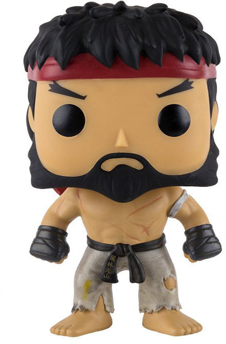 Hot Ryu Pop Vinyl Clipart (513x702), Png Download
