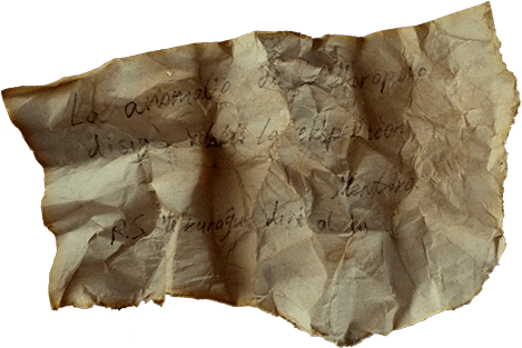 The Necropolis Anomaly Has Dispersed - Paper Clipart (600x600), Png Download