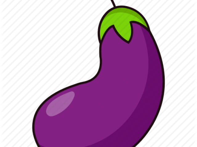 Eggplant Clipart Violet Eggplant - Illustration - Png Download (640x480), Png Download