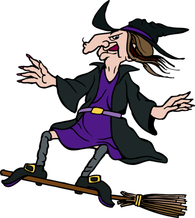 Ugly Witch Clipart - Witches Clipart Png Transparent Png (639x712), Png Download