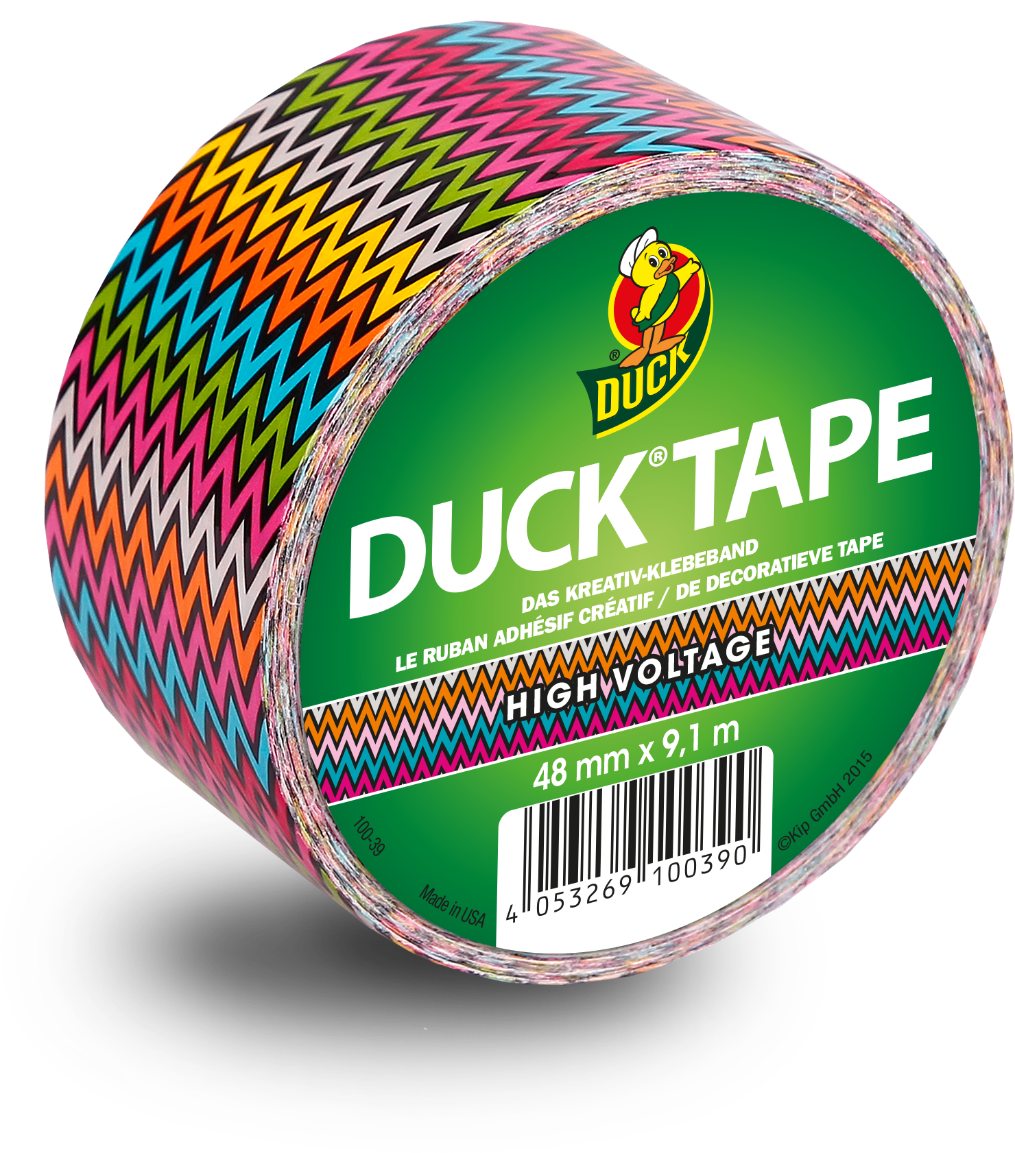 Duck Tape High Voltage - Peach Duct Tape Clipart (2362x2362), Png Download