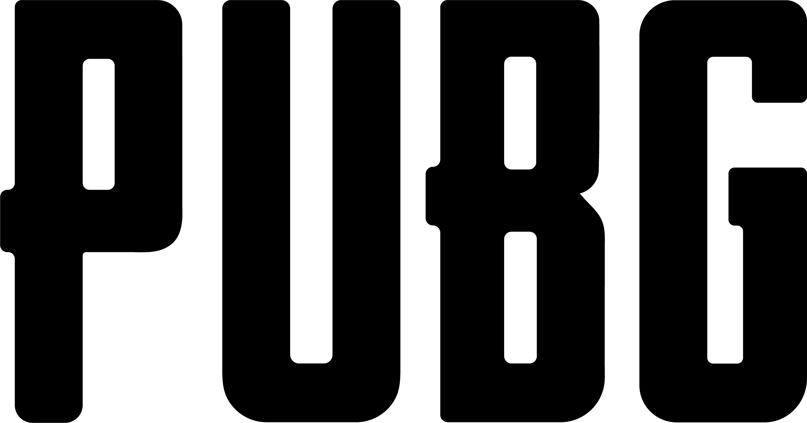Logo Pubg Png - Pubg Corp Clipart (2606x1367), Png Download