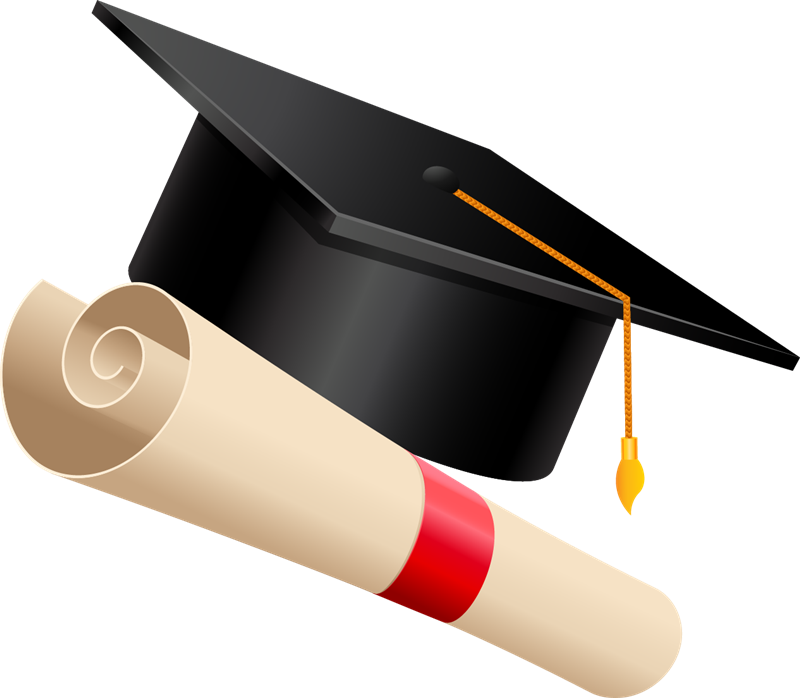 Graduation Cap To Use Clipart - Transparent Background Graduation Png (800x698), Png Download