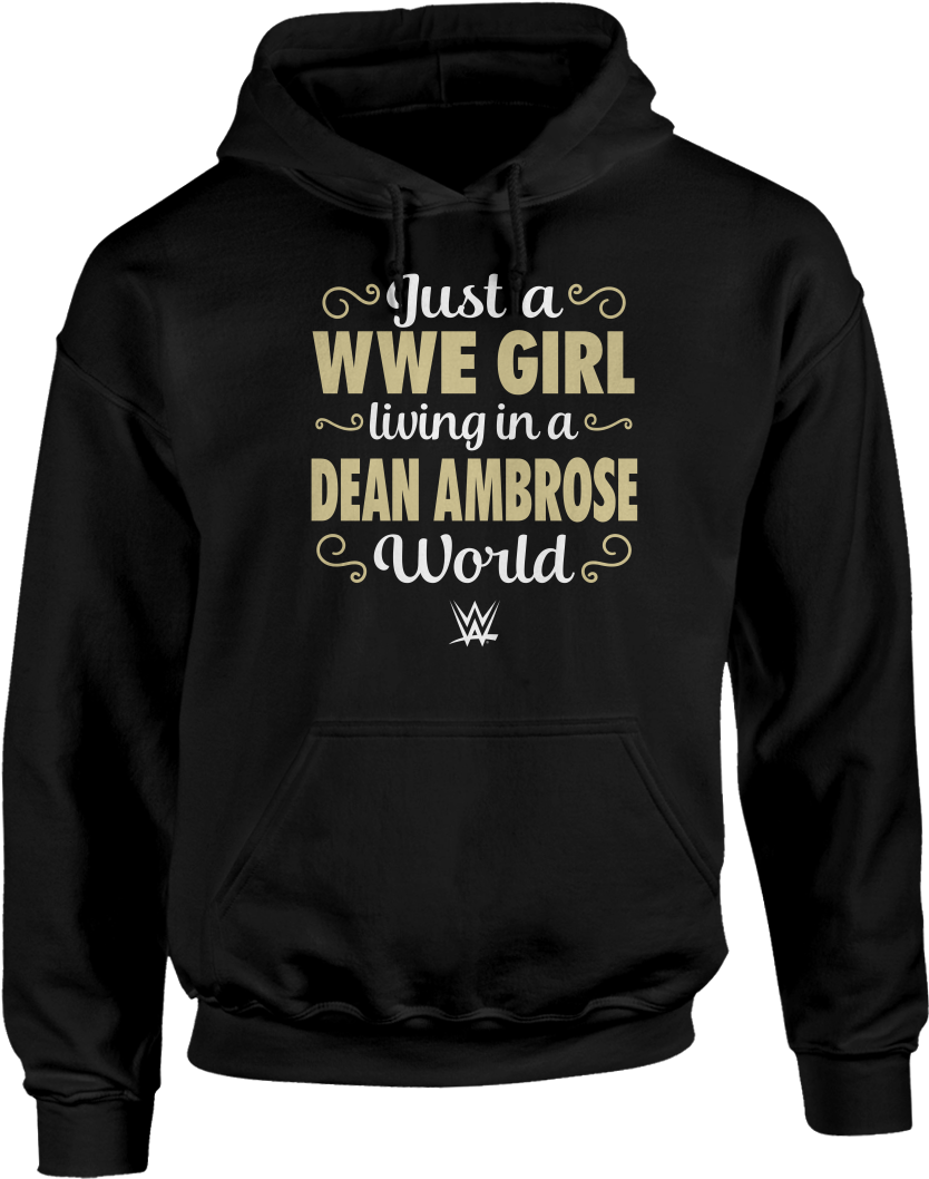 Dean Ambrose Official Apparel - Hoodie Clipart (900x1089), Png Download