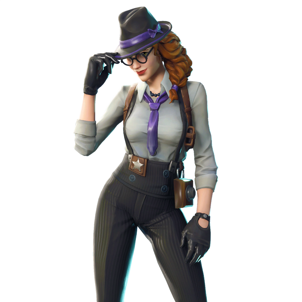 5 Leaked Skins - Gumshoe Fortnite Cosplay Clipart (1024x1024), Png Download