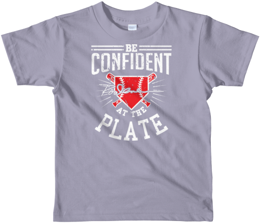 Be Confident Short Sleeve Kids T-shirt Kids Clothing - T-shirt Clipart (600x600), Png Download
