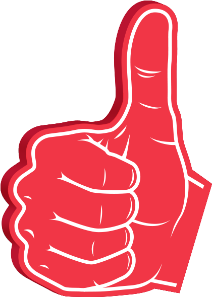 Foam Hands Emoji Sticker Pack Messages Sticker-0 - Foam Hands Png Clipart (600x600), Png Download