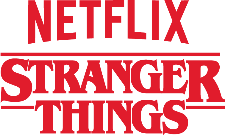 Clip Art Logo Stranger Things - Graphic Design - Png Download (832x540), Png Download
