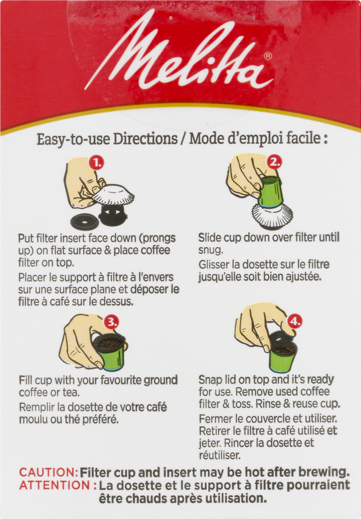 Melitta® Javajig® K Cups For Keurig K Cup Brewers Reusable - Melitta Clipart (1800x1800), Png Download