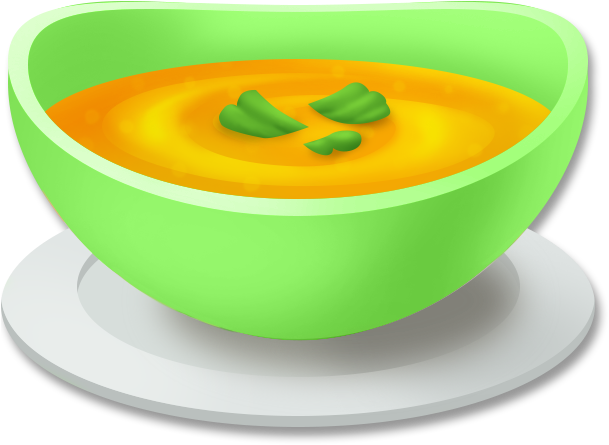 Bowl Of Soup Transparent Images - Hay Day Pumpkin Soup Clipart (609x609), Png Download
