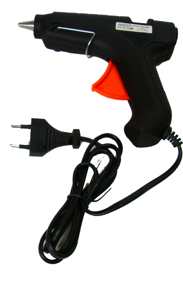 Hot Melt Glue Gun Clipart (638x999), Png Download