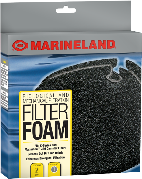 Biological And Mechanical Filtration Filter Foam - Marineland Aquarium Clipart (640x640), Png Download