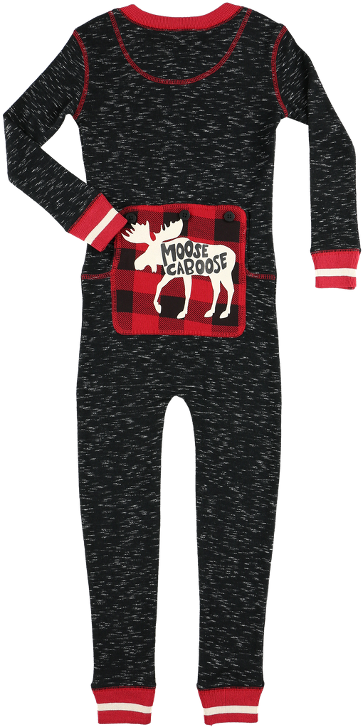 Moose Caboose - Overal Na Spani Detsky Clipart (863x1050), Png Download