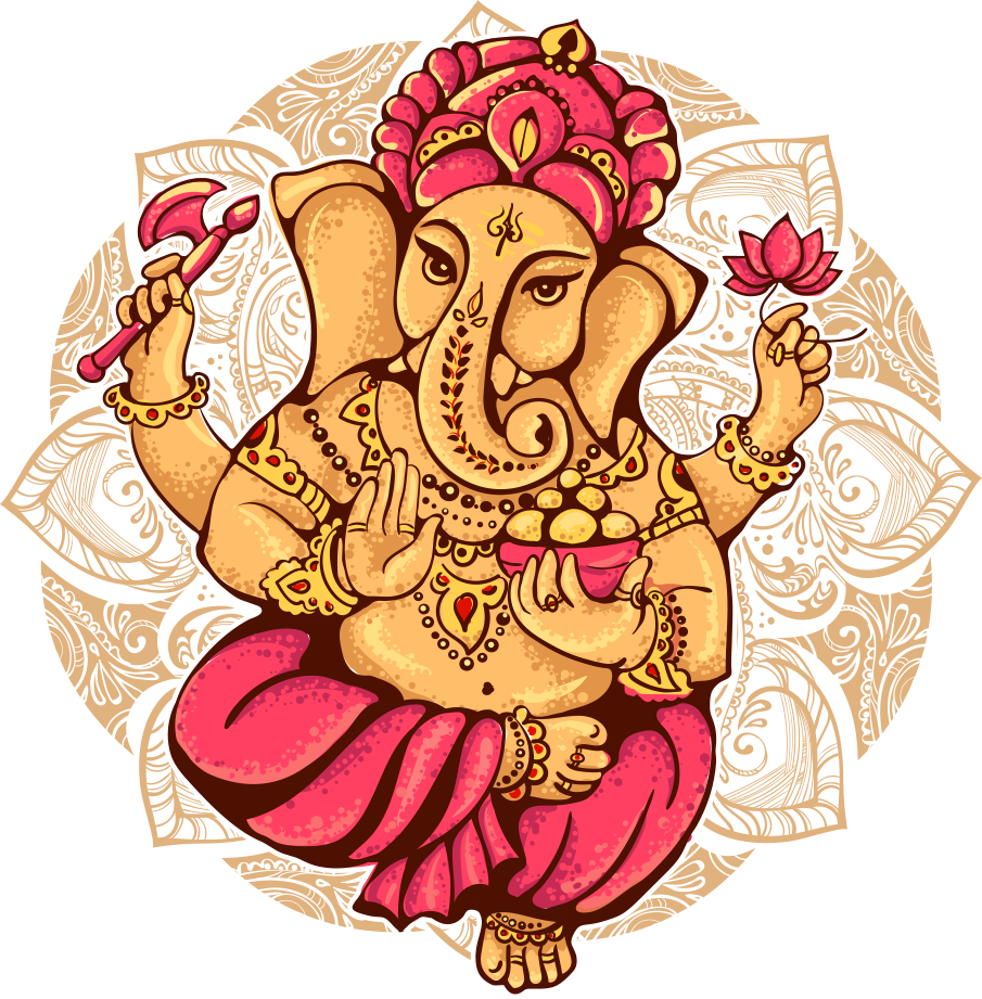 905 X 921 9 - Lord Ganesh Clipart (905x921), Png Download