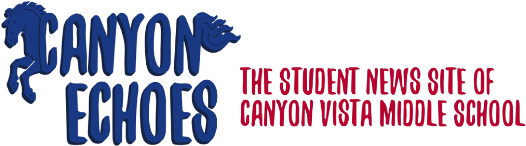 Canyon Echoes - Canyon Vista Middle School Mustang Nation Clipart (1501x420), Png Download