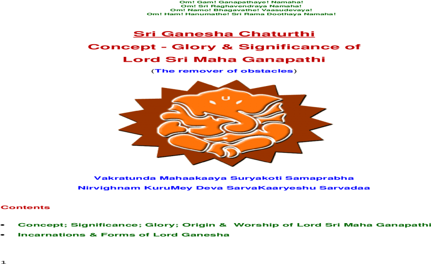 Sri Ganesha Chaturthi - Illustration Clipart (1200x630), Png Download
