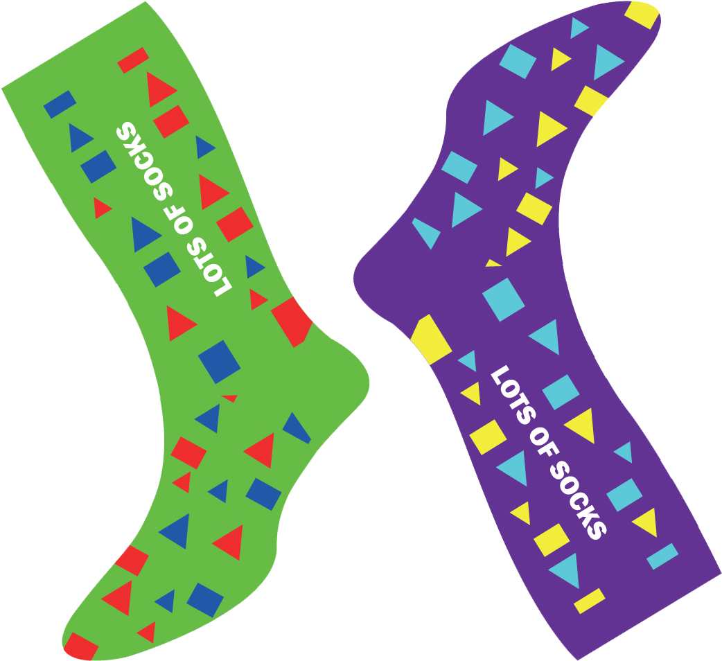 Get Your Socks On - World Down Syndrome Day 2019 Clipart (1186x1084), Png Download