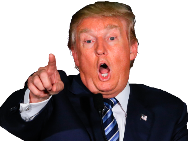 Donald Trump Png Transparent Images - Presiden Amerika 2016 Clipart (640x480), Png Download
