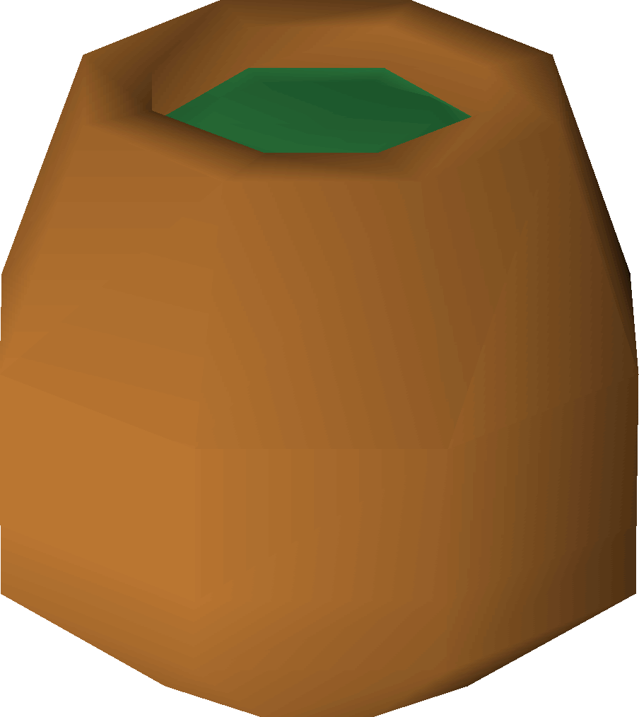 Runescape Pot Of Weeds Clipart (904x1014), Png Download