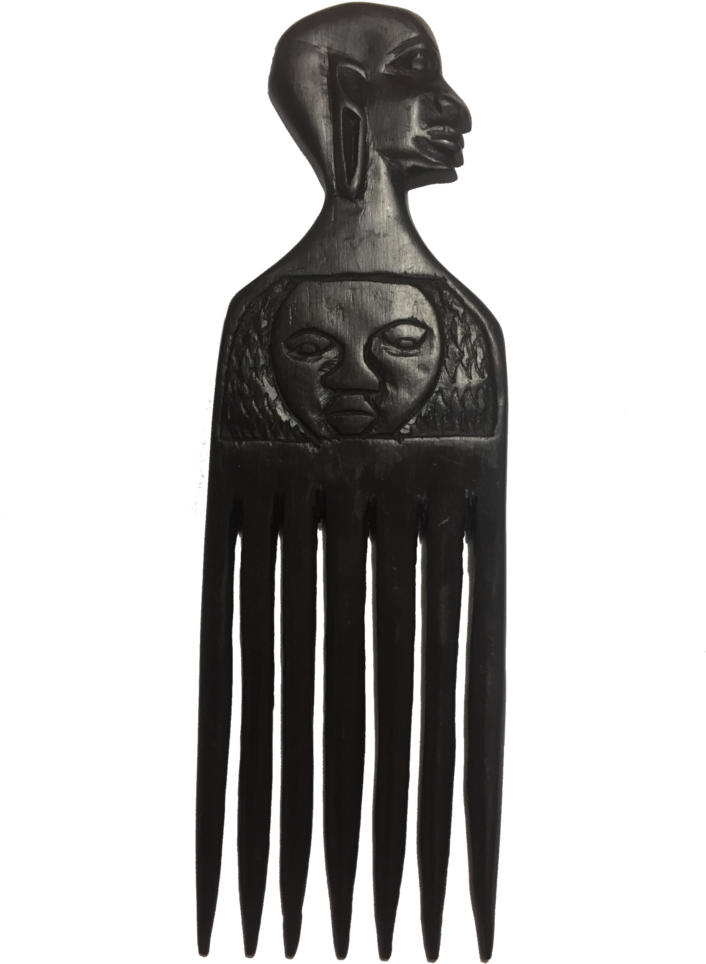 African Warrior Png African Hair Pick Clipart Large Size Png Image