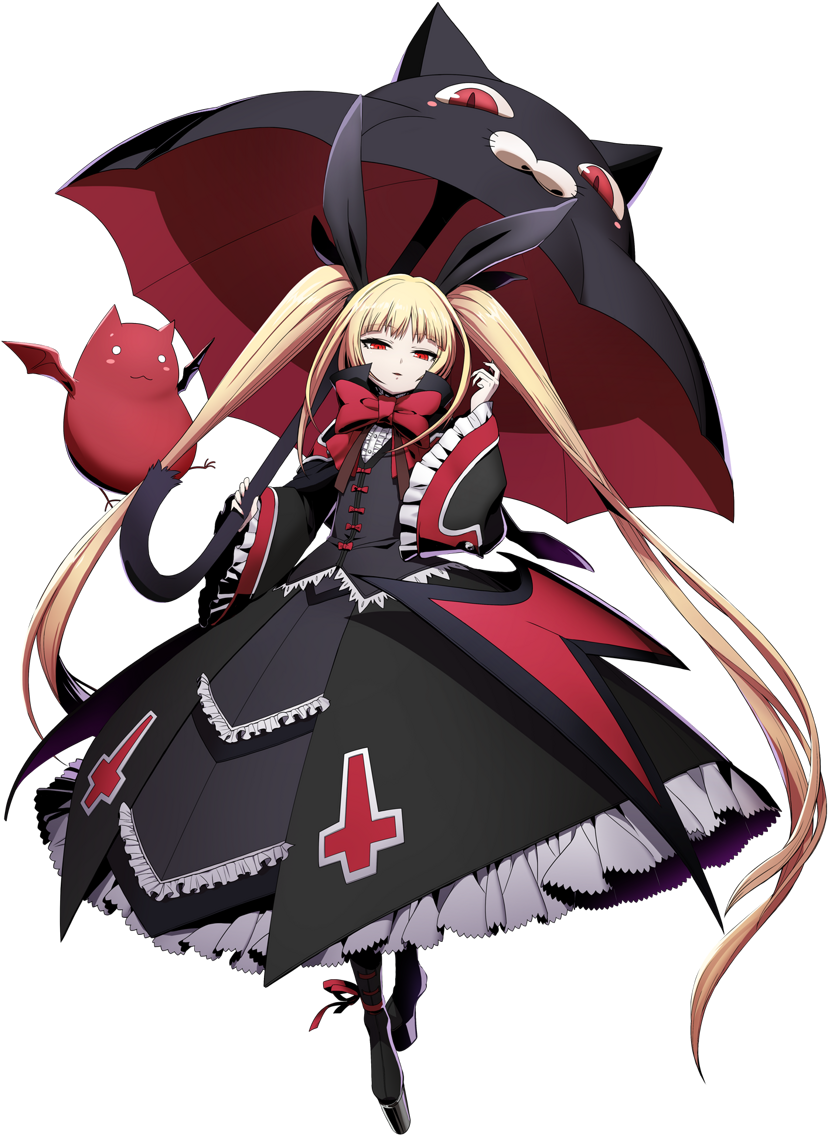 Blazblue Cross Tag Battle Rachel Clipart (1200x1200), Png Download