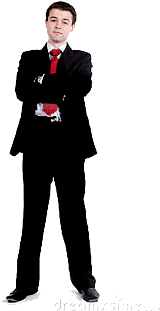Asian Man Png - Business Man Standing Png Clipart (768x1188), Png Download