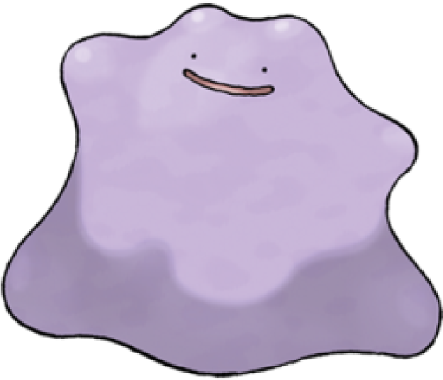 #ditto #pokemon #metamom #freetoedit - Ditto Pokemon Clipart (1024x1365), Png Download