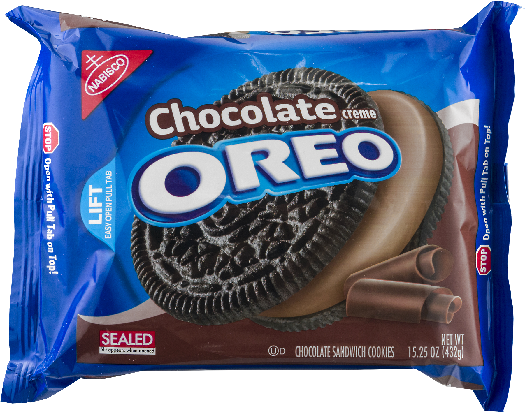 Nabisco Oreo Chocolate Creme Sandwich Cookies, - Dark Chocolate Oreos Clipart (1800x1800), Png Download