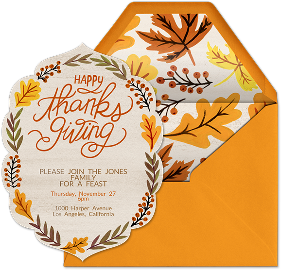 Thanksgiving Foliage - Illustration Clipart (600x600), Png Download
