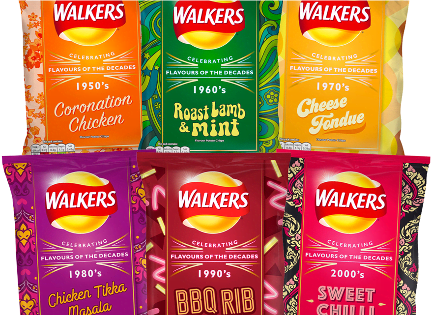 Kingfisher Beer - Walkers Flavours Of The Decades Clipart (960x640), Png Download