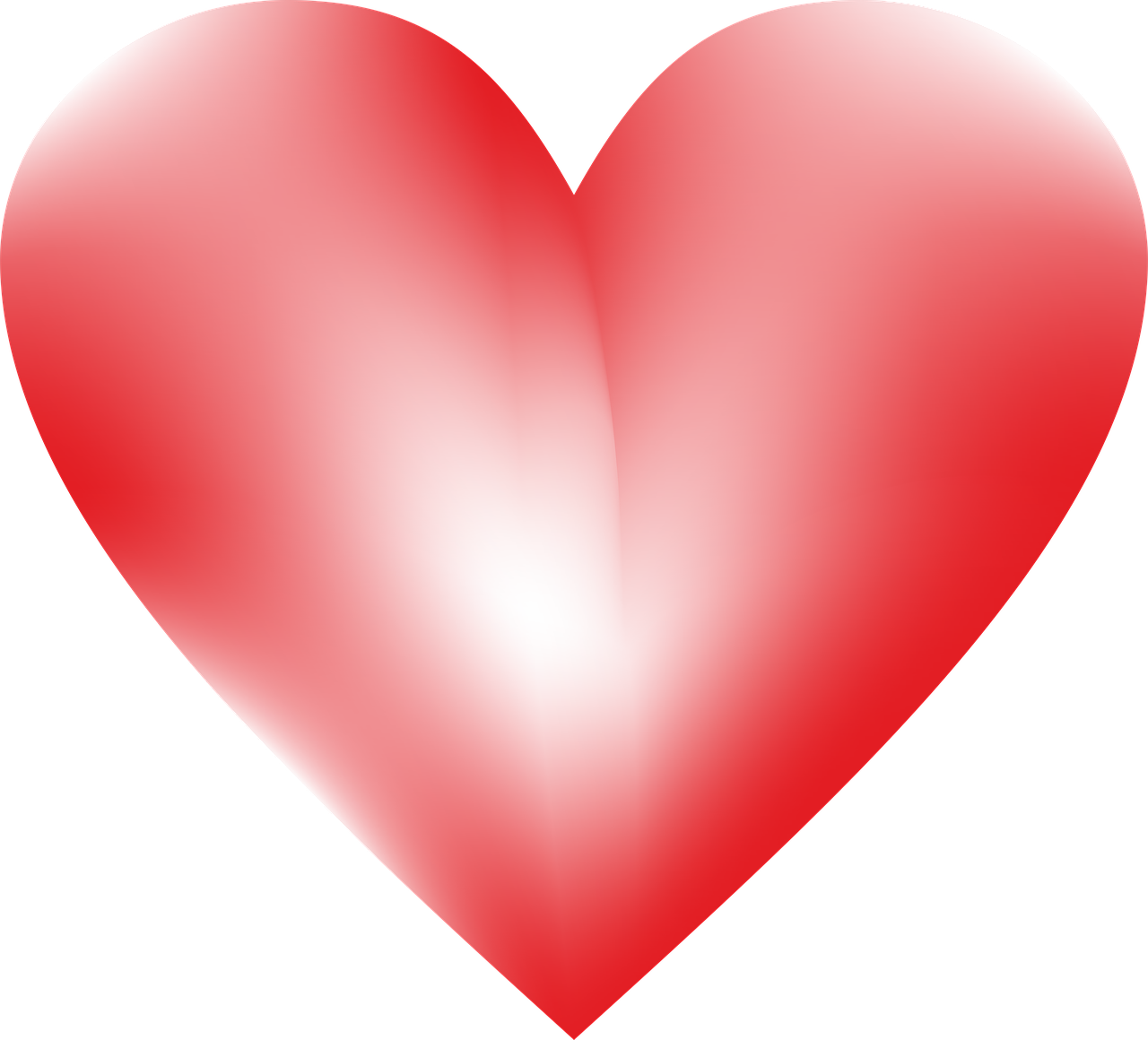 Heart Vector Love - Heart Vector Png Free Clipart (1280x1160), Png Download