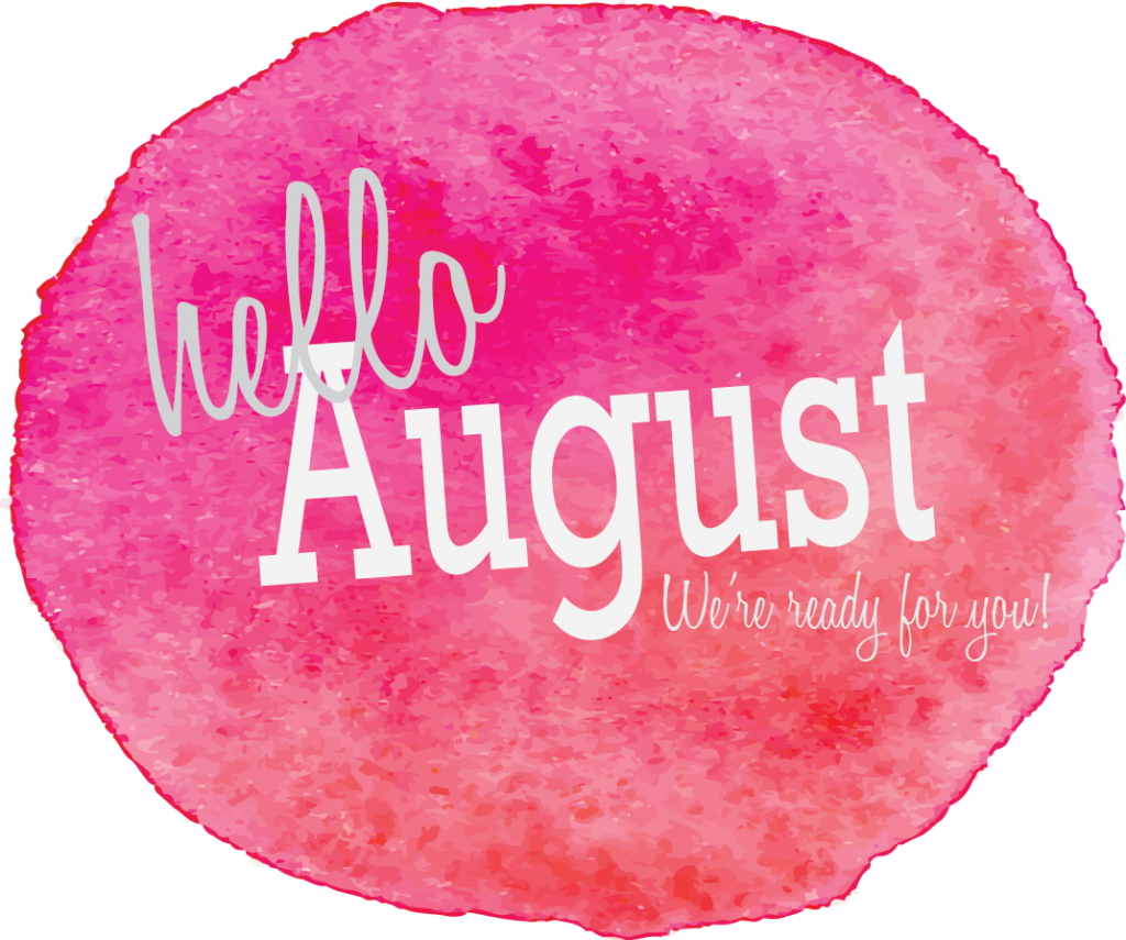 Hello August Images With Nature Background, August - Calligraphy Clipart (1024x855), Png Download