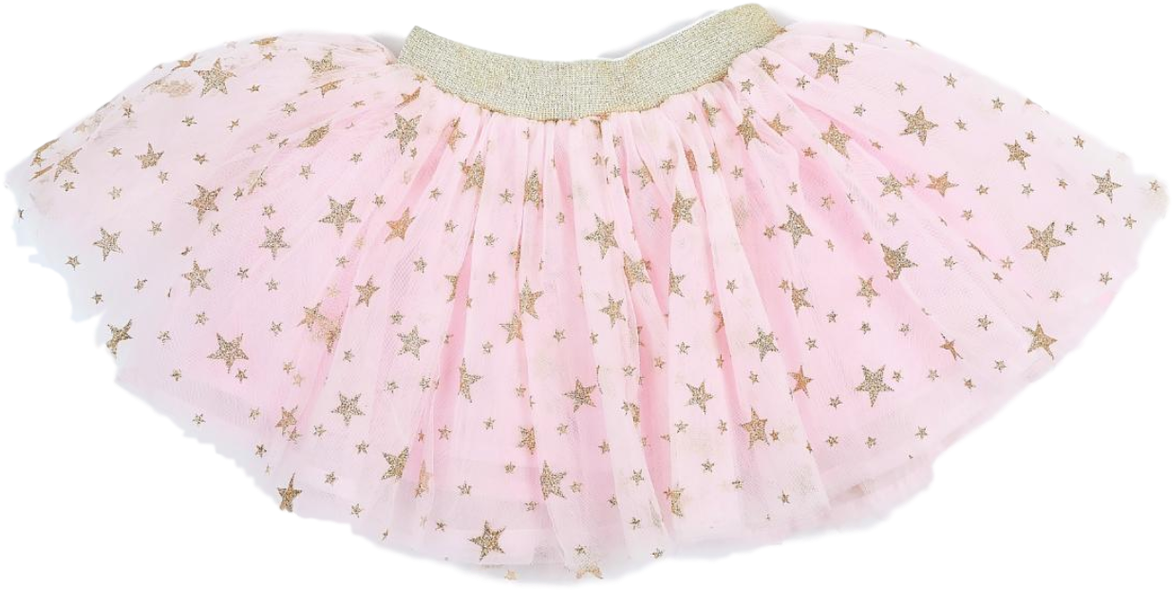 Pink Little Star Tutu - Miniskirt Clipart (1280x1229), Png Download