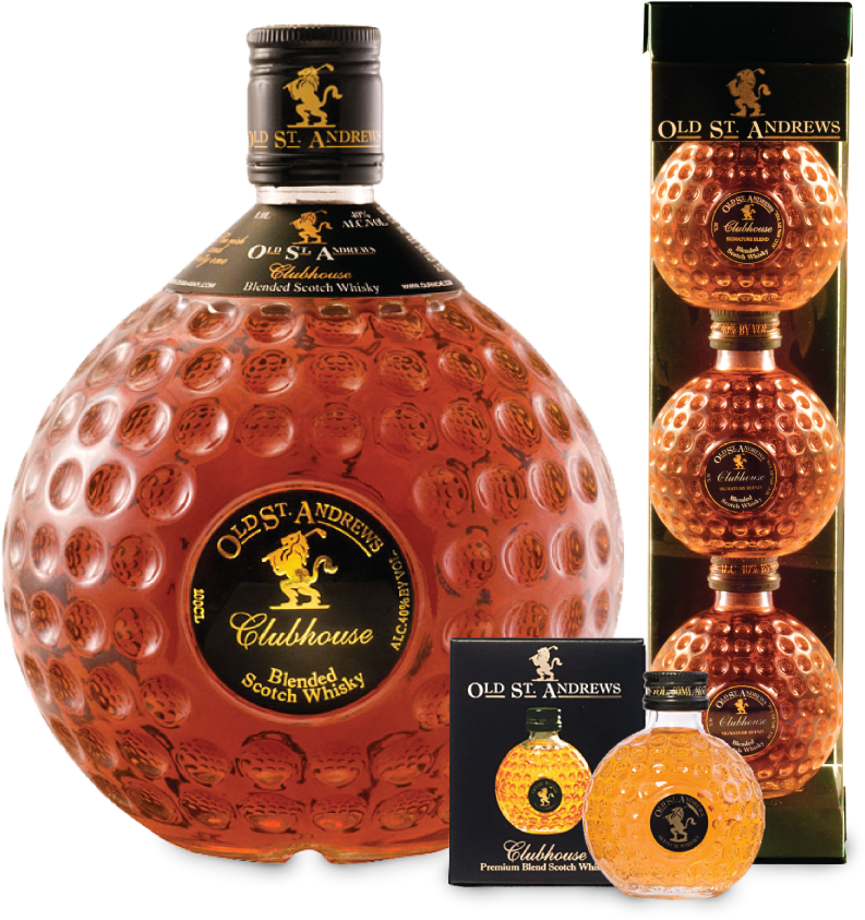 Whisky Clipart Whiskey Bottle - Old St Andrews - Png Download (872x937), Png Download