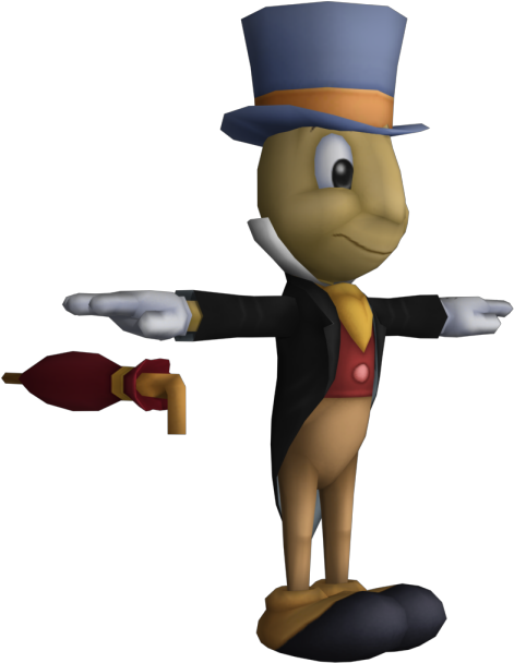 Jiminy Cricket Clipart Kingdom Hearts - Cartoon - Png Download (750x650), Png Download