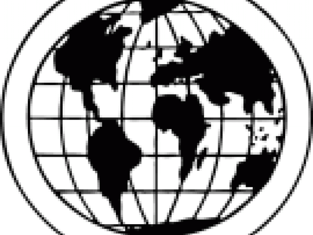 Globe Clipart India - Globe Clip Art - Png Download (640x480), Png Download