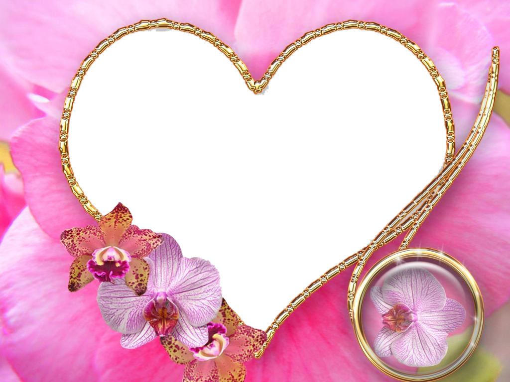 Valentines Heart Frames - Love Background Frames Hd Clipart (1024x768), Png Download