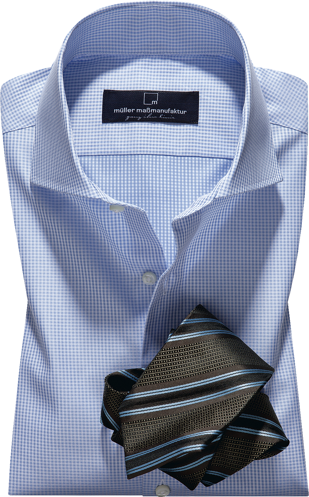 Hochwertigste Italienische Webkunst Shirt Tie Combo, - Formal Wear Clipart (1103x1707), Png Download