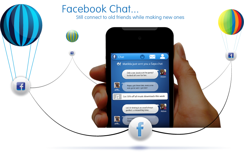 Ghana-based Chat Application Saya Has Gained A Huge - Iphone Clipart (814x507), Png Download