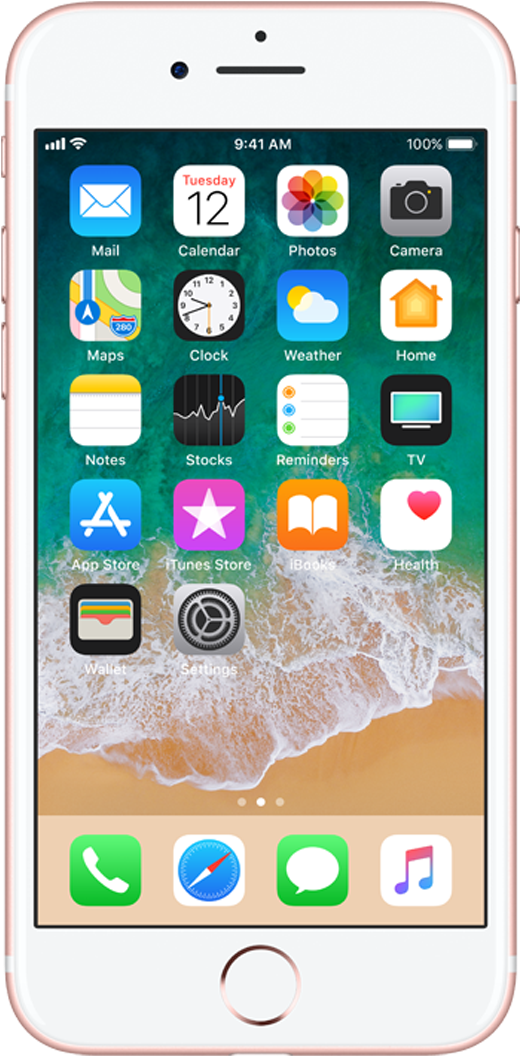 Iphone 7 Png - Iphone 7 App Png Clipart (1200x1200), Png Download