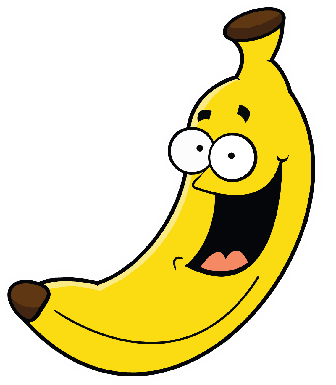 Full Menu Smiling Banana Leaf Clipart (1136x1300), Png Download