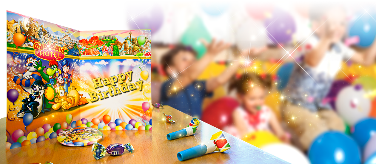 Birthdays & Parties - Kids Playing Party Clipart (1260x550), Png Download