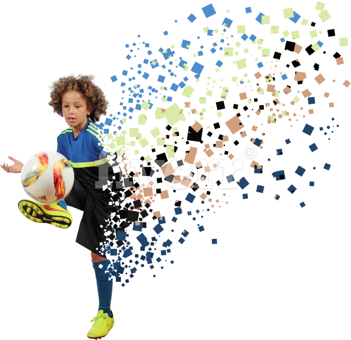 Big Worksample Image - Kick Up A Soccer Ball Clipart (1200x1162), Png Download