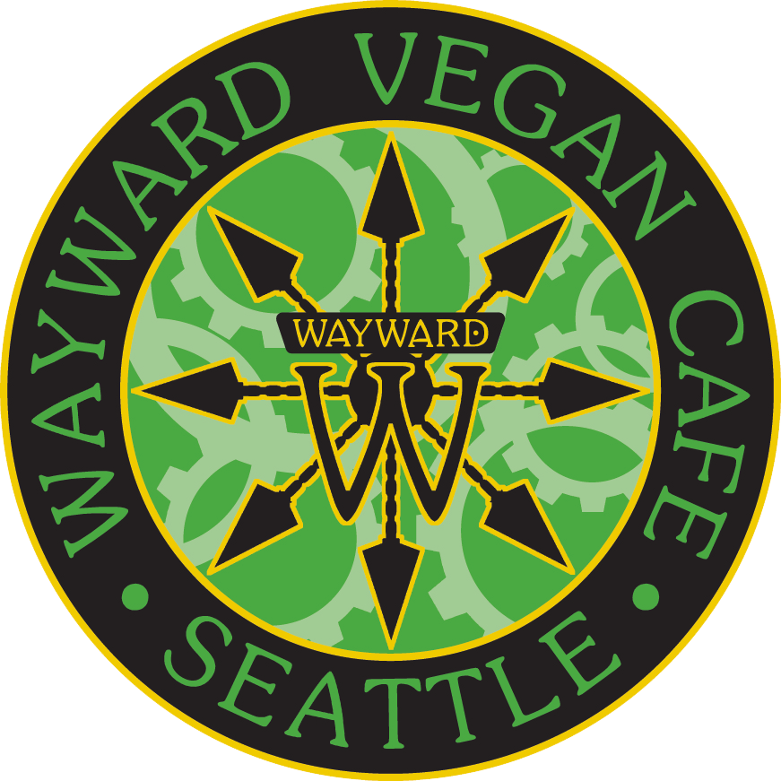 Wayward Vegan Cafe Clipart (871x871), Png Download