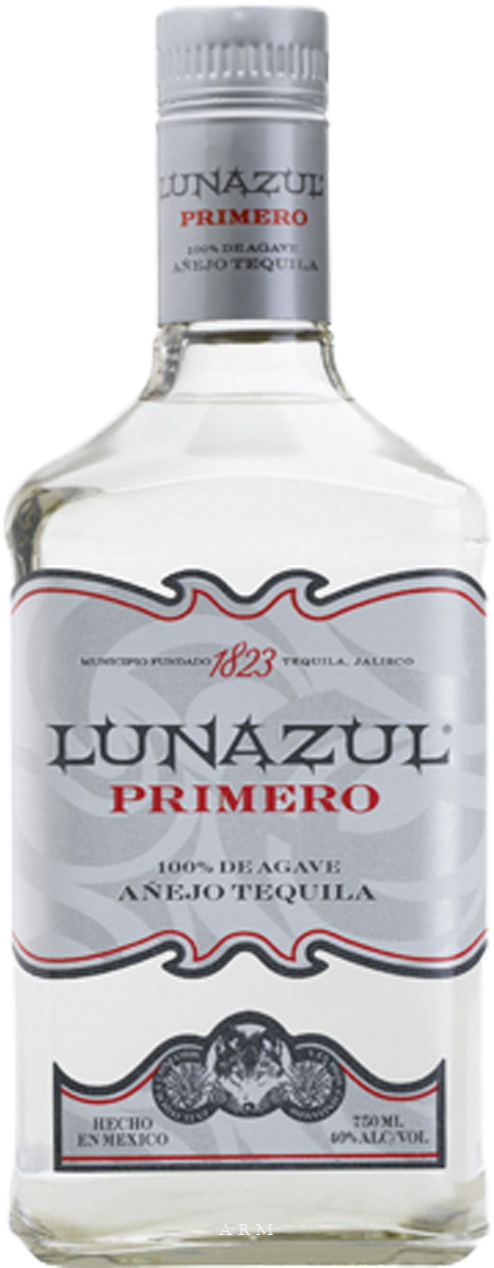 Home / Spirits / Tequila - Lunazul Tequila Clipart (650x1350), Png Download