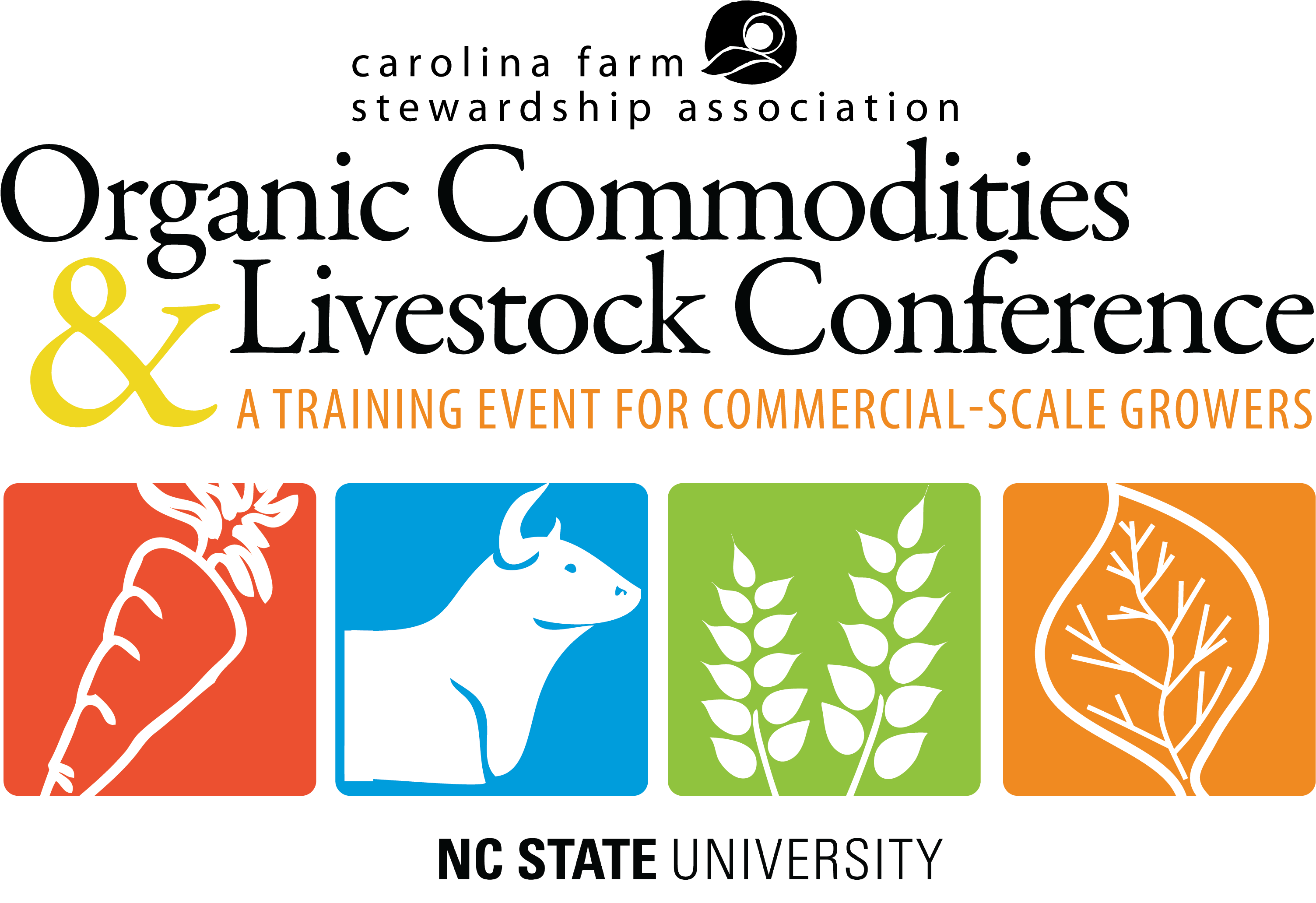 Organic Commodities And Livestock Conference - Farm Conference Logo Clipart (3156x2125), Png Download