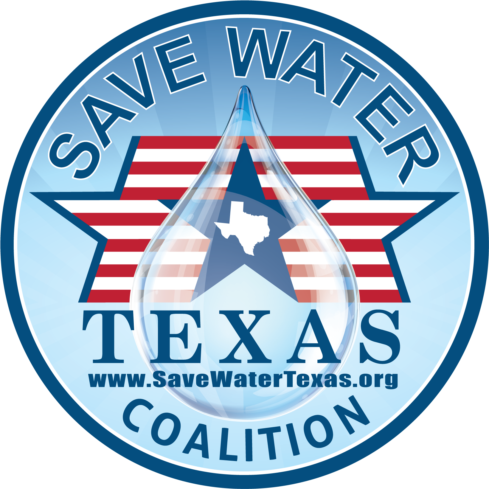 Save Water Texas Coa - Emblem Clipart (1728x1728), Png Download